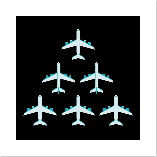 Aviation Aircraft Pilot Plane Airplane Rocket Sky Aerospace Flight Helicopter Airport Runway Airbus Airliner Landing Air Aeroplane Aviator Jet Boeing Aeronautical Airforce Aircrew Fly Wing Wall Art by BestSellerDesign